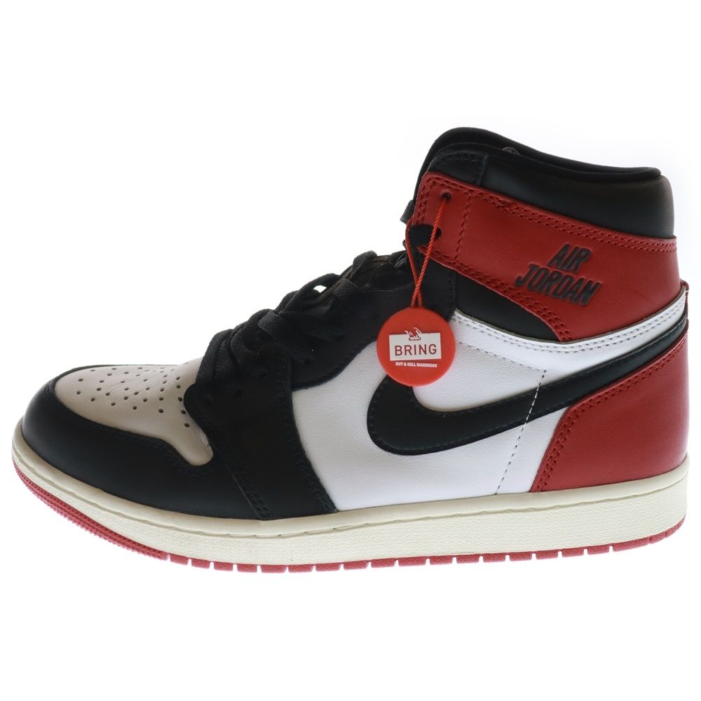 NIKE (ナイキ) AIR JORDAN 1 RETRO HIGH OG BLACK TOE