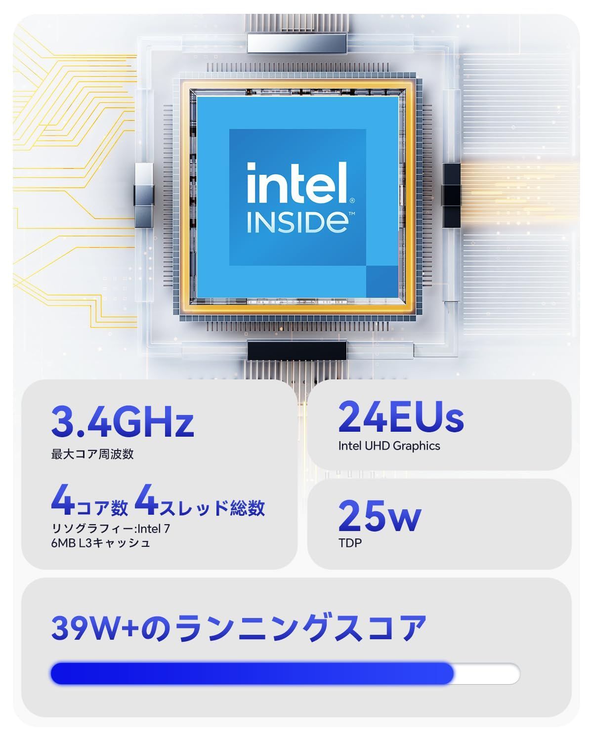 新着商品 放熱設計の小型pcは