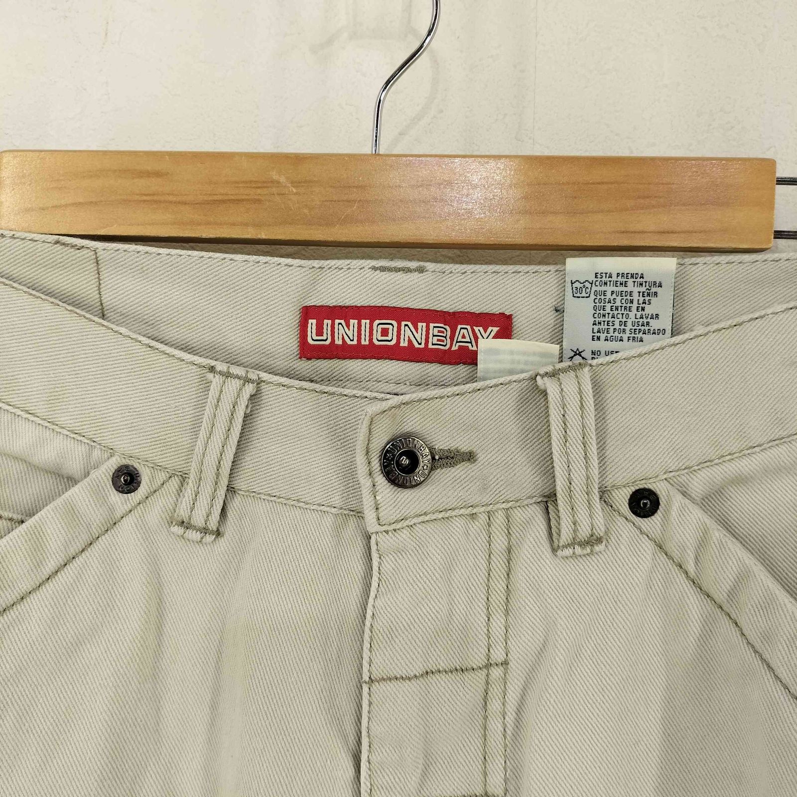 UNIONBAY   メンズ　カーゴ　ハーフパンツ　90s  size34 UNIONBAY ショートカーゴパンツ W33☆古着 ユニオンベイ ショート