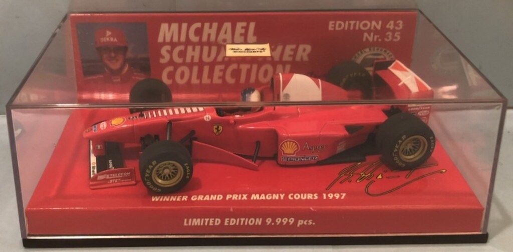 ミニチャンプス 1/43ミハエルシューマッハコレクション Nr35