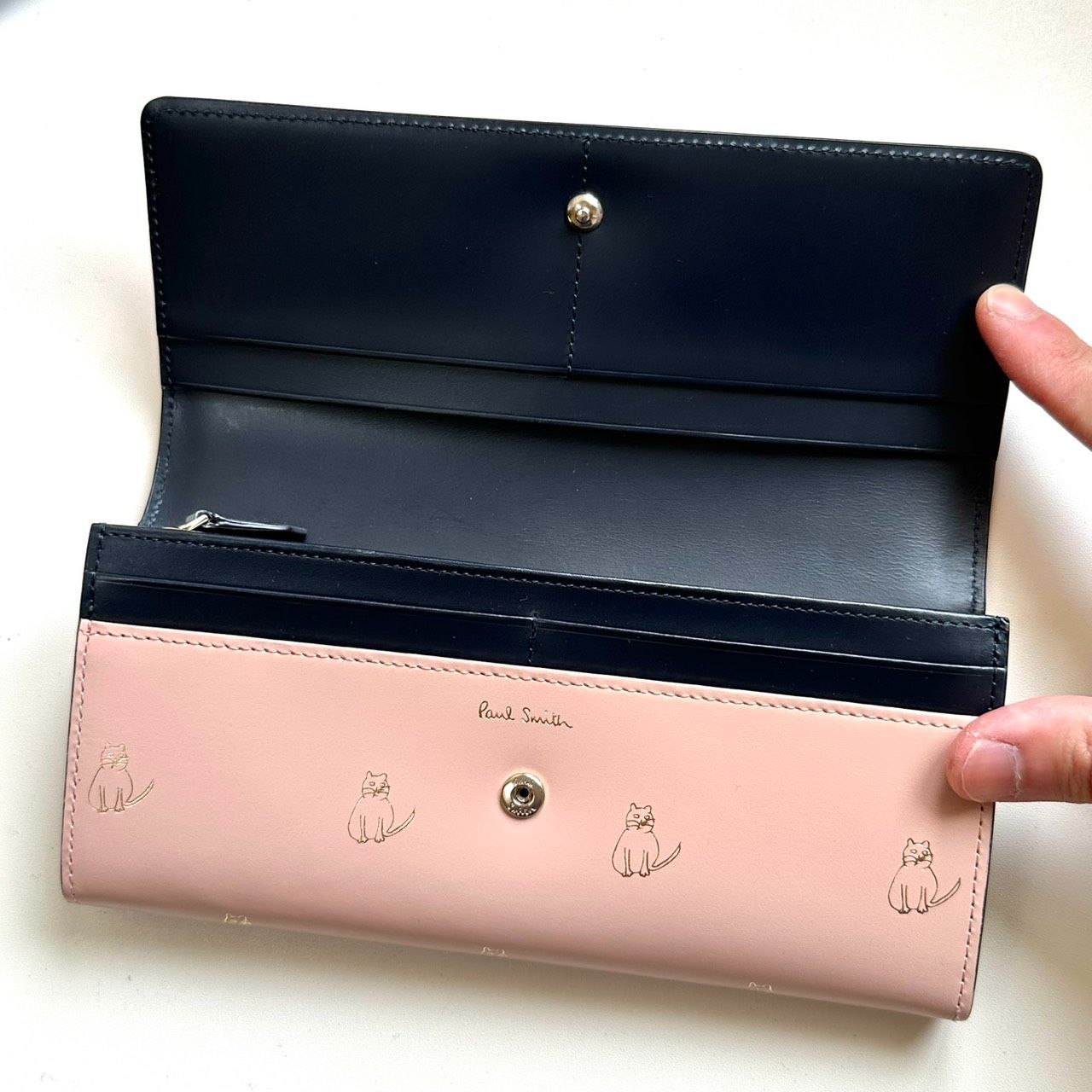 【新品】ポールスミス キャットドゥードゥル 2つ折り財布 ラウンド ピンク 楽天市場】【即納】 【無料ラッピング】 ポールスミス 財布 折財布