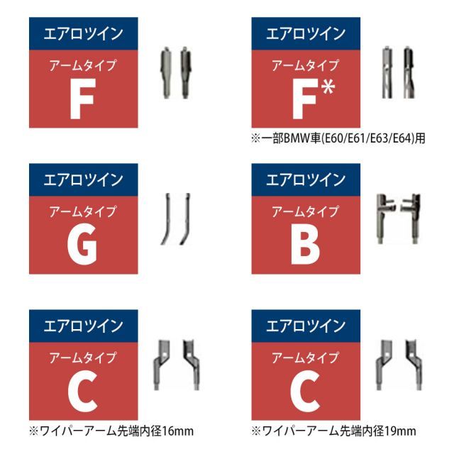 BOSCH ボッシュ ワイパーブレード AEROTWIN エアロツイン フロント左右2本セット AUDI Q5 8RB 3.0 TFSI クワトロ ABA-8RCTVF 12.06～17.05 AP24U/AP20U 3397006837/3397006833