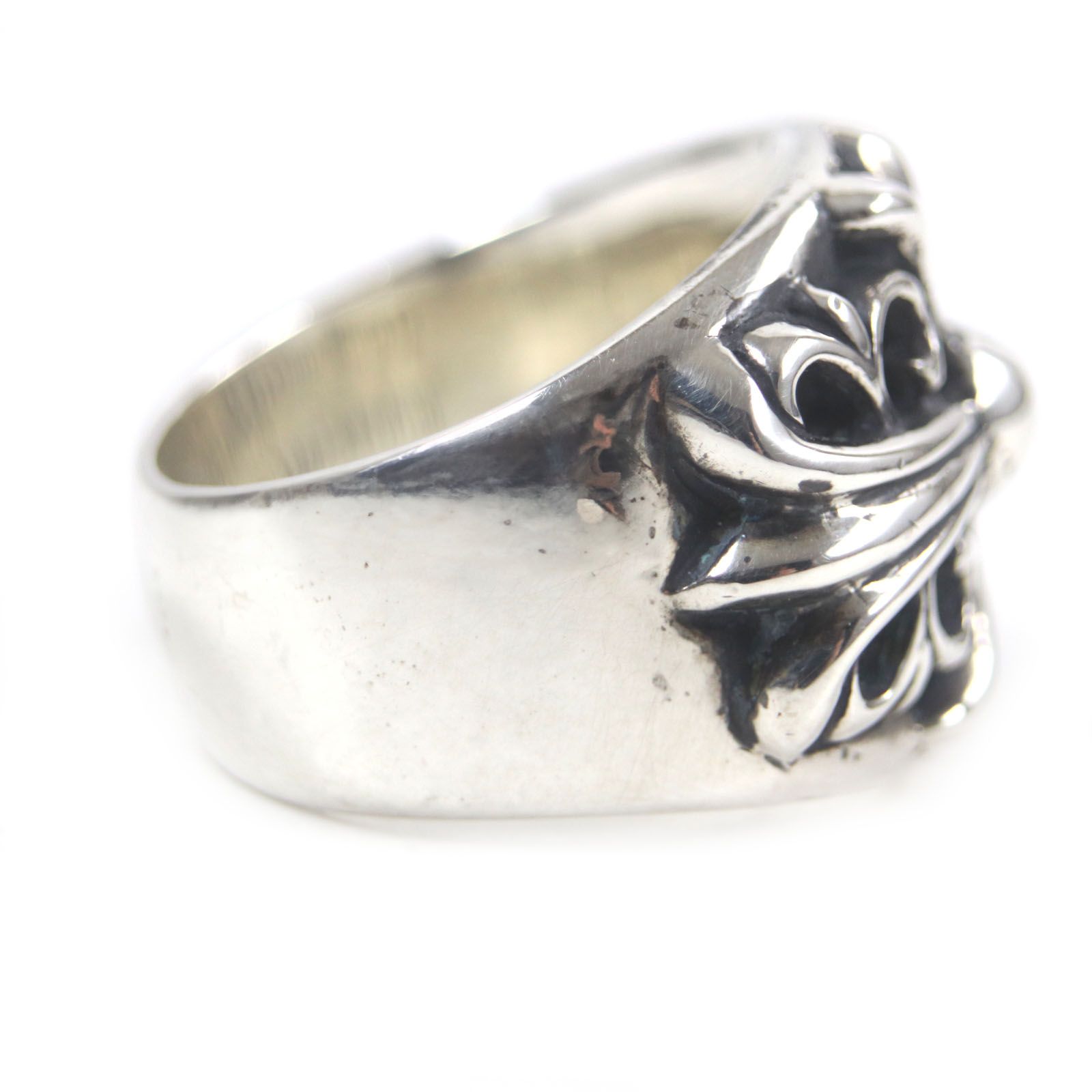 極美品▽CHROME HEARTS クロムハーツ キーパーリング 925 指輪