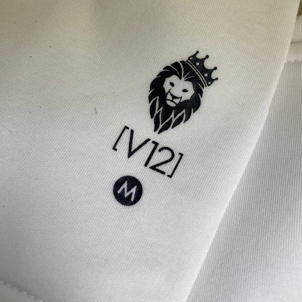 サイズ：M V12 ヴィトゥエルヴ ストレッチパンツ ホワイト系