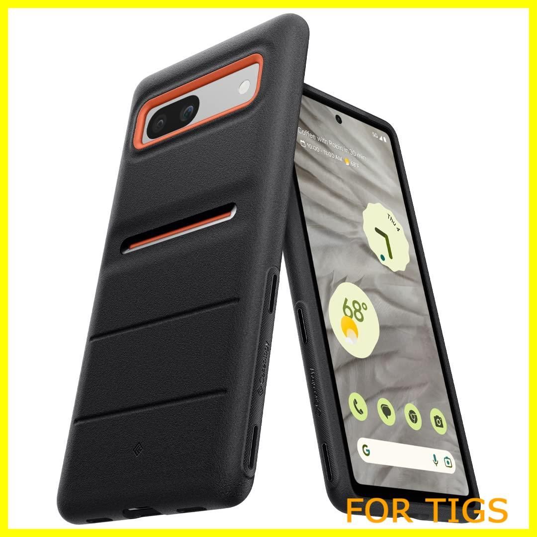 【人気商品】Caseology Pixel 7a 用 ケース 耐久性 サンドストーン アクティビティ TPU スリム 米軍MIL規格 耐衝撃 Google Pixel7a 対応 カバー カジュアル 保護 アスレックス - アクティブオレンジ