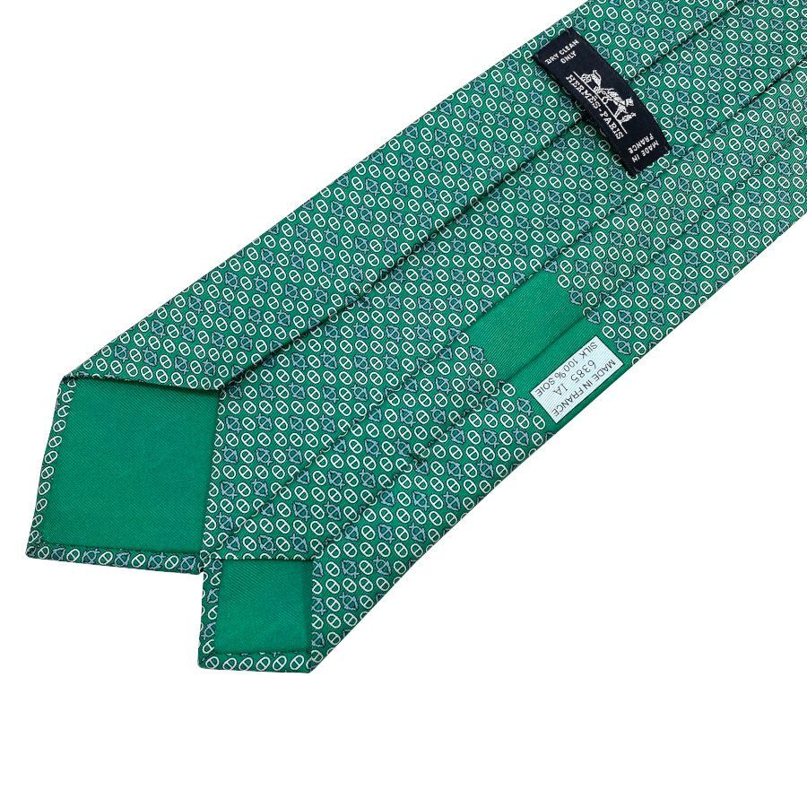 新品】 エルメス HERMES ネクタイ シルクツイルタイ 7CM