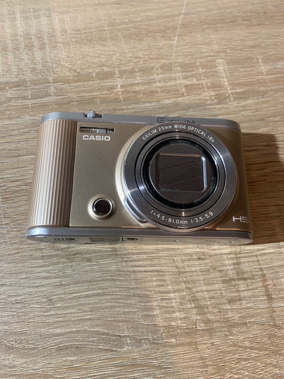 Casio EXILIM EX-ZR1800 ゴールド デジカメ ジャンク品 5969 Casio EXILIM EX-ZR1800 ゴールド デジカメ ジャンク品 中古