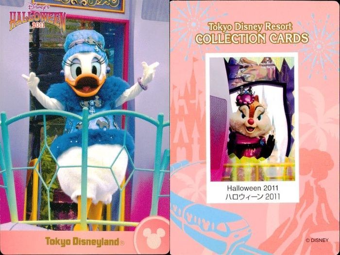 ディズニー　スペシャルフォト　オンライン限定　2011 ux29 ディズニー コレクション カード まとめ 【 Halloween 2011