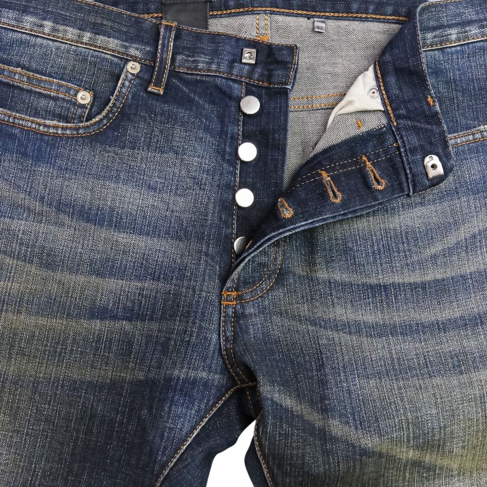 Dior homme ディオールオム デニム ストレート ダメージ 32 楽天市場