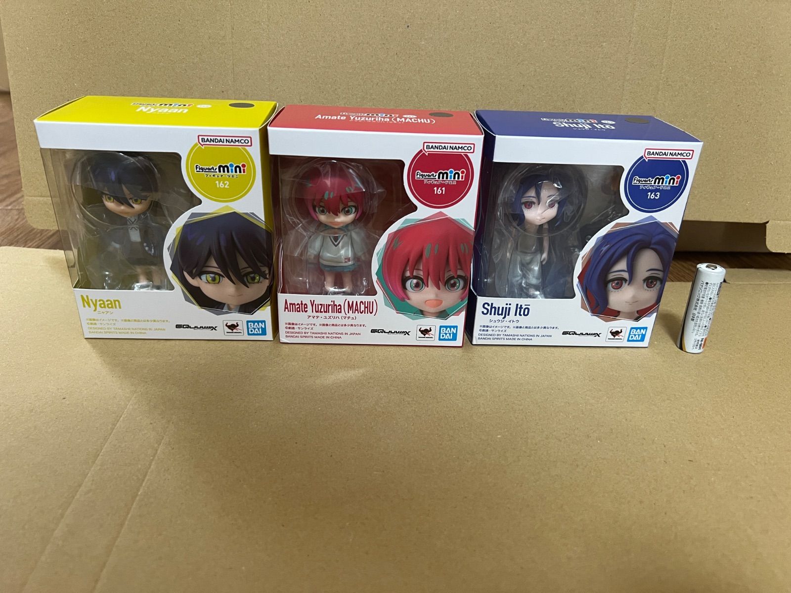 フィギュアアーツmini GQuuuuuuX キャラ3つセット Amazon.co.jp: TAMASHII NATIONS フィギュアーツ mini 機動戦士