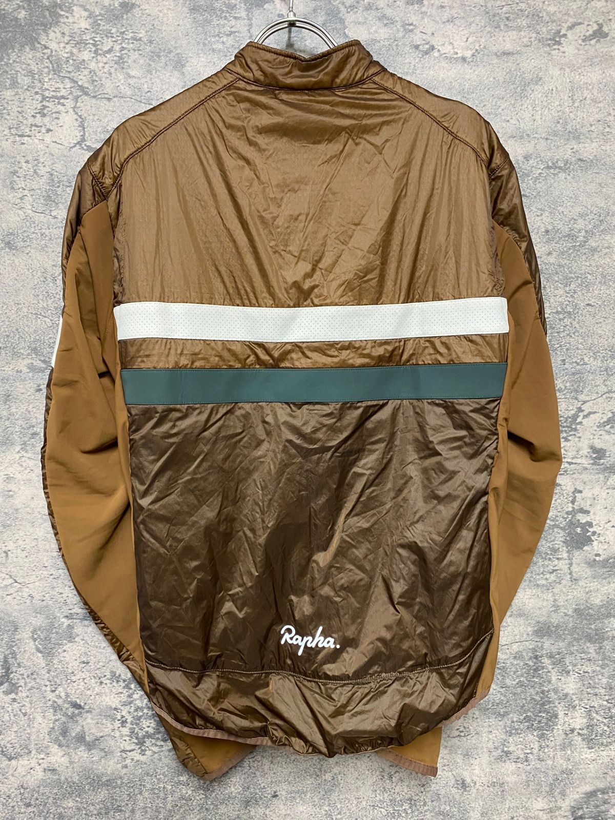 JM633 ラファ Rapha BREVET INSULATED JACKET 長袖 サイクルジャケット ブラウン M
