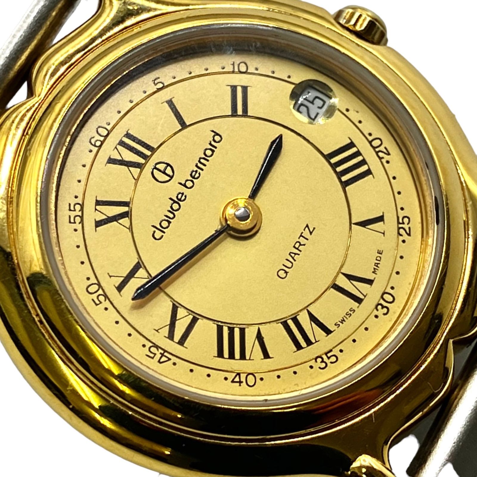 ✨美品★新品電池✨claude bernard レディース腕時計 極美品です⭐️claude bernard】電池新品 クロードベルナール