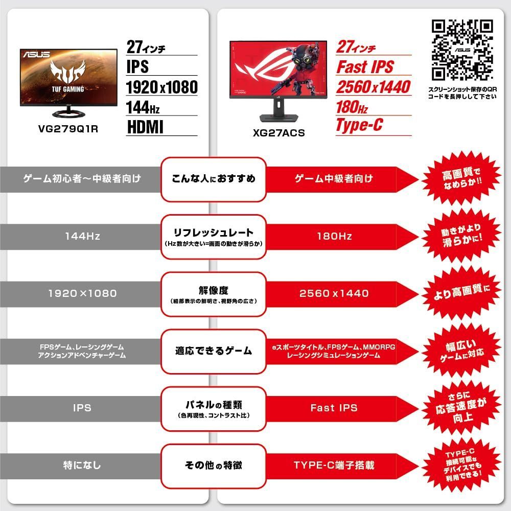 VG279Q1R ゲーミングモニター