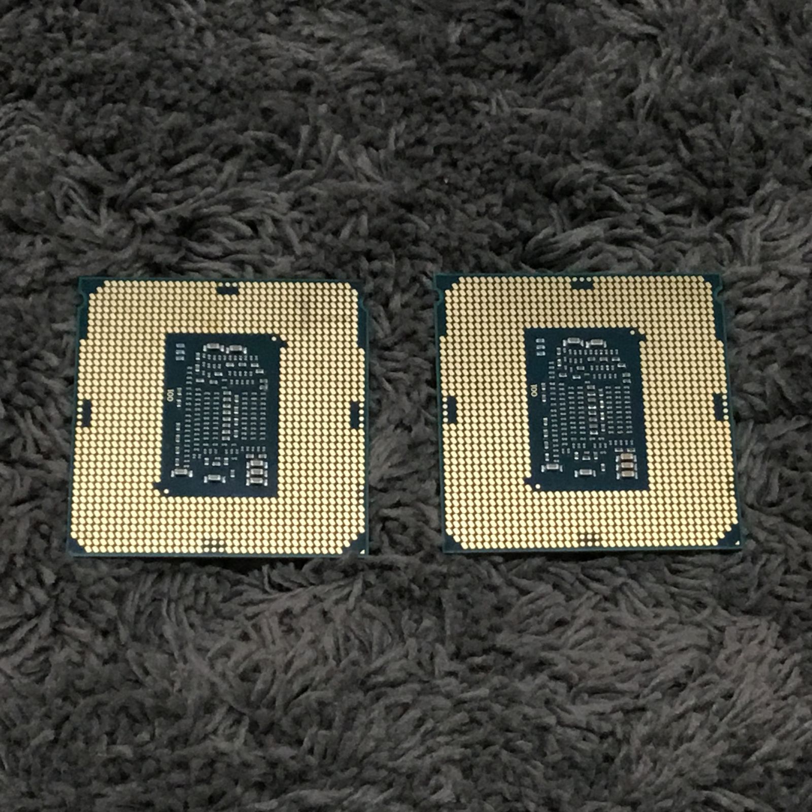 Intel Core i5 7500。 i7 7700K CPU 2枚 ① INTEL Core i7-7700K/Core i5-7500 計2枚セット CPUまとめ売り