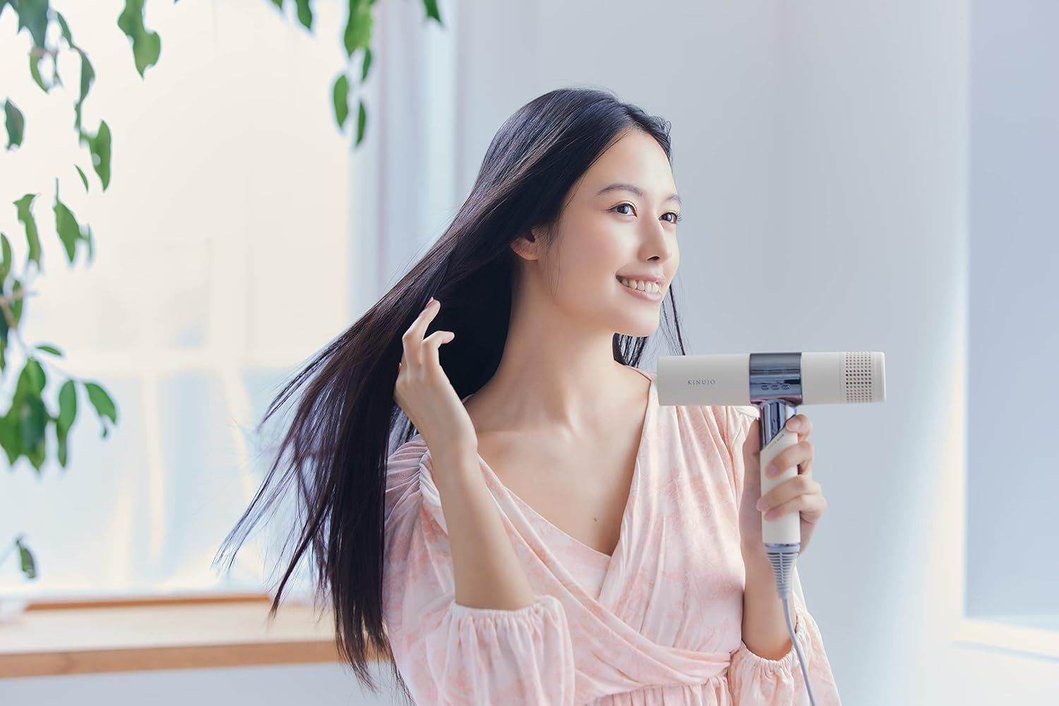 KINUJO ヘアードライヤー モカ KH002 美品】絹女 KINUJO ヘア