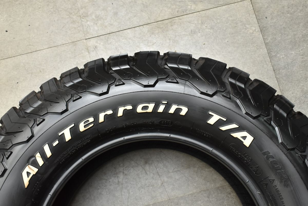 良好品】BFグッドリッチ オールテレーンT/A KO2 LT265/70R17 5本セット 