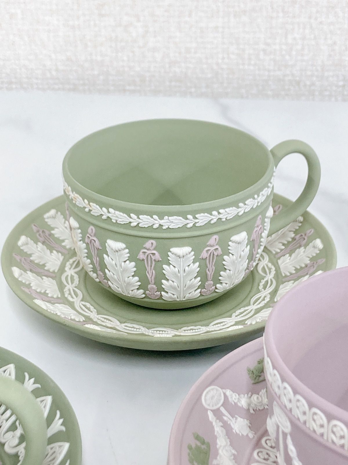 ○ ウェッジウッド 限定500セット ジャスパー コノスール カップ