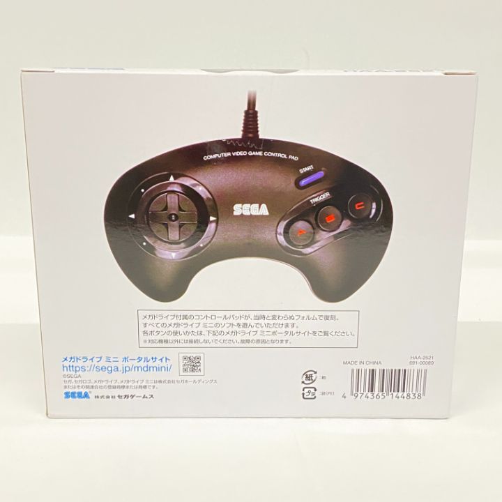(未使用･未開封品)メガドライブミニ 6Bコントロールパッド 新品 セガ メガドライブ ファイティングパッド 6B コントローラー