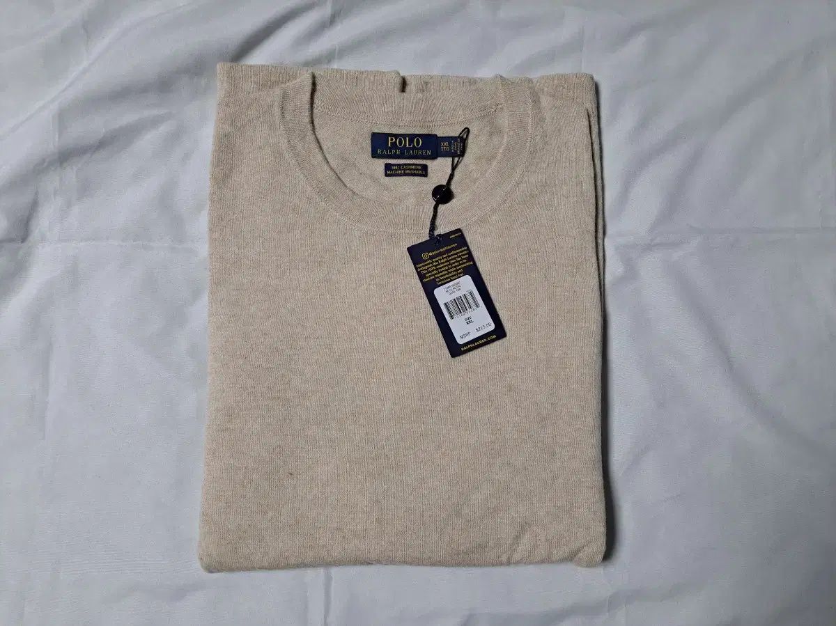 【雷市場（ポンジャン）商品韓国直送】 (新品/ XXL ） POLO RALPH LAUREN(ポロラルフローレン) カシミア 100 % クルーネック ニット セーター Dune T