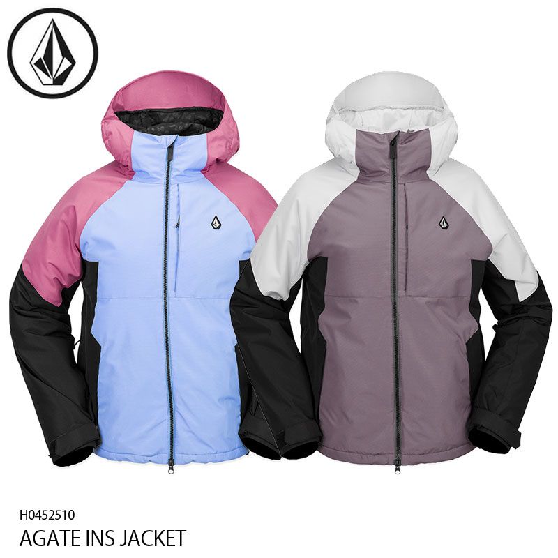 共通値：即出荷 スノーボード ウェア ボルコム 24-25 VOLCOM AGATE INS JACKET DLV/CRY レディース アゲート スノボ ジャケット 日本正規品