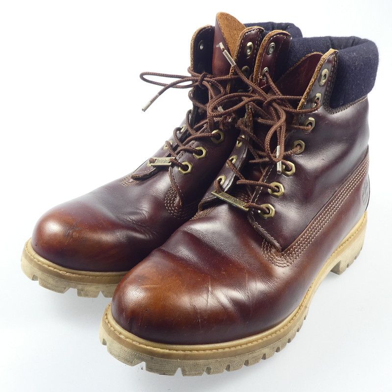 姫路東店】 中古 Timberland | ティンバーランド ブーツ プレミアム6インチブーツ 9638B サイズ:27.5cm ブラウン  27.5cm 【127】 - メルカリ