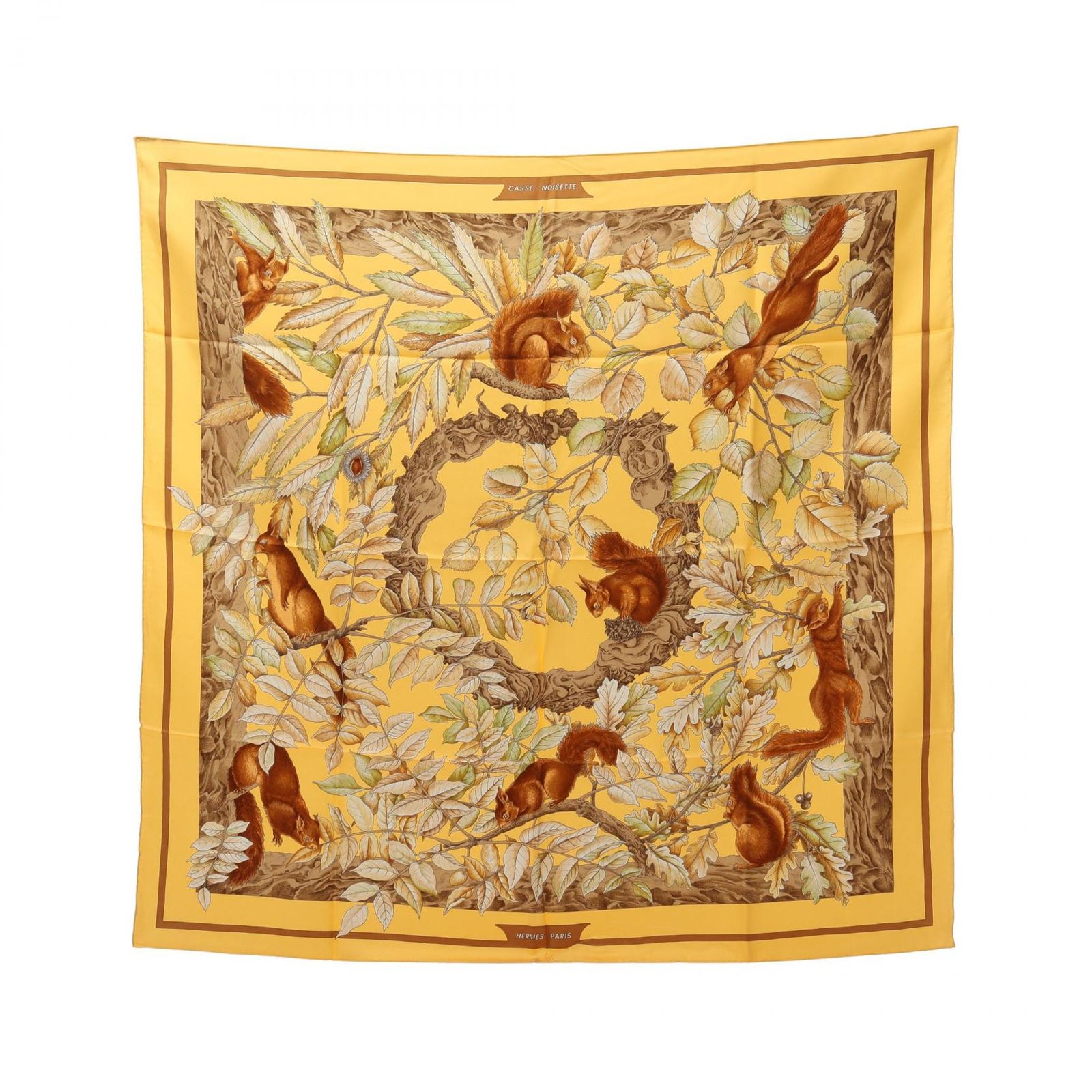 エルメス HERMES スカーフ カレ90 CASSE NOISETTE 楽天市場】新品同様 HERMES エルメス カレ90 CASSE NOISETTE