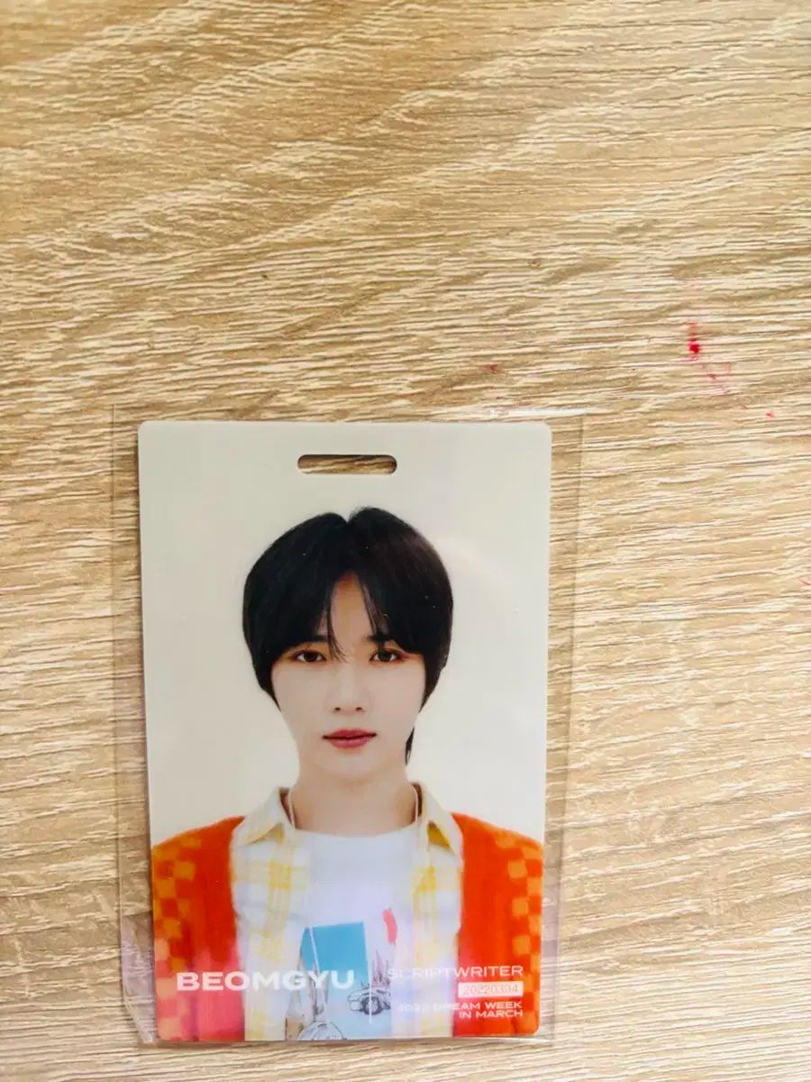 TOMORROW X TOGETHER(TXT) ボムギュ(BEOMGYU) 社員証 社員証風