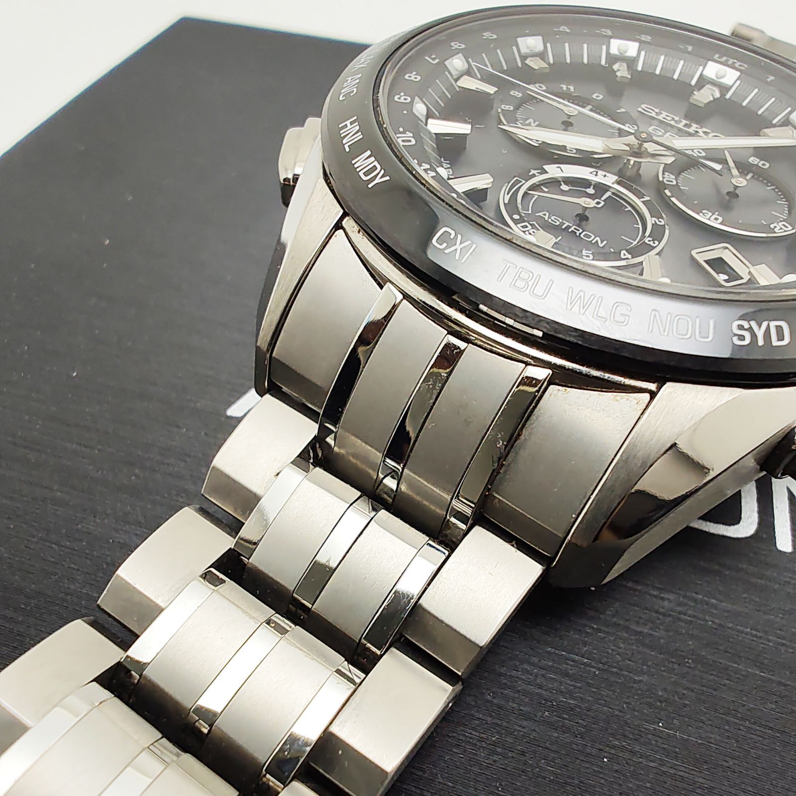 SEIKO アストロン SBXB003 8Xシリーズ GPSソーラー クロノグラフ 