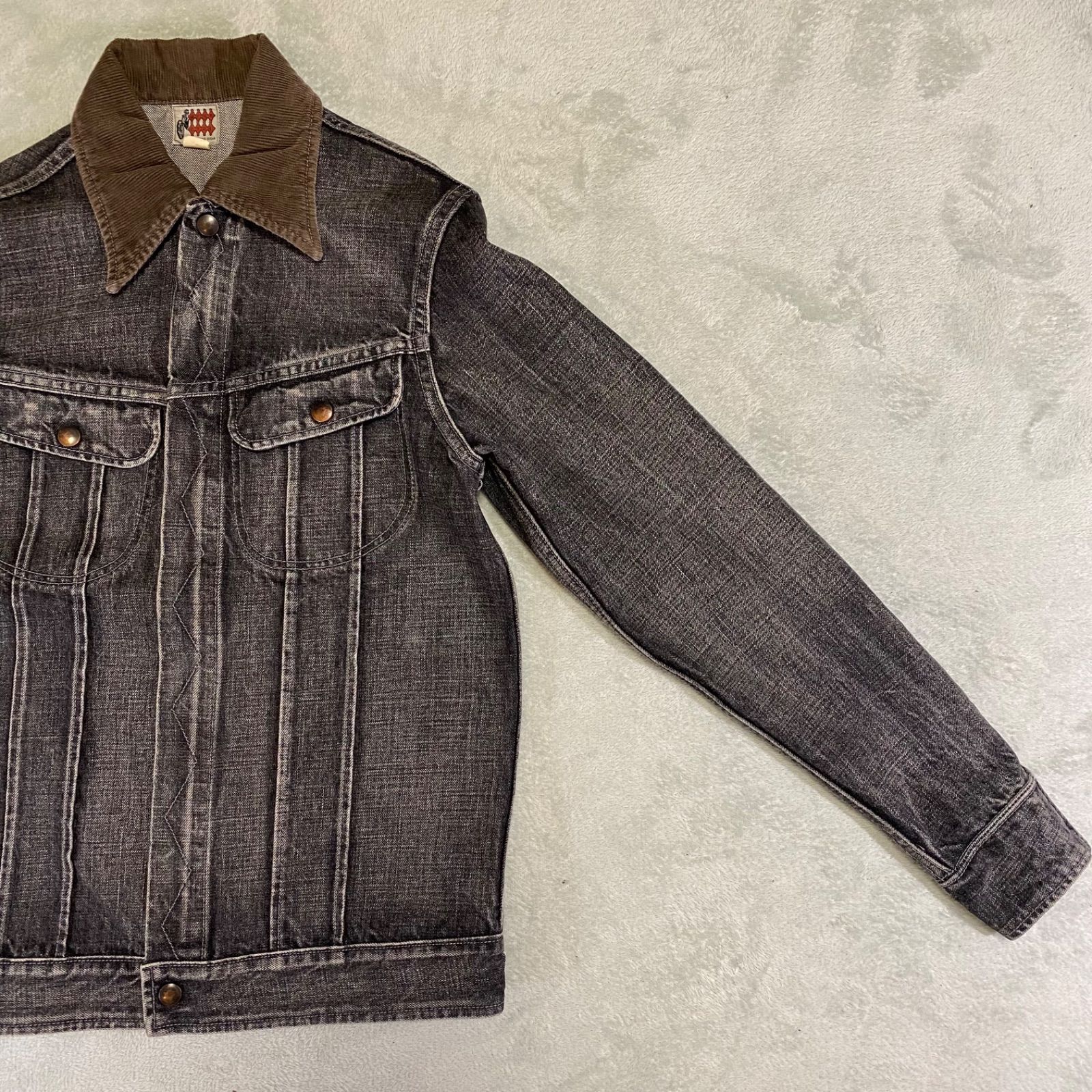 WEST RIDE】ウエストライド ジップデニムジャケット トラッカー