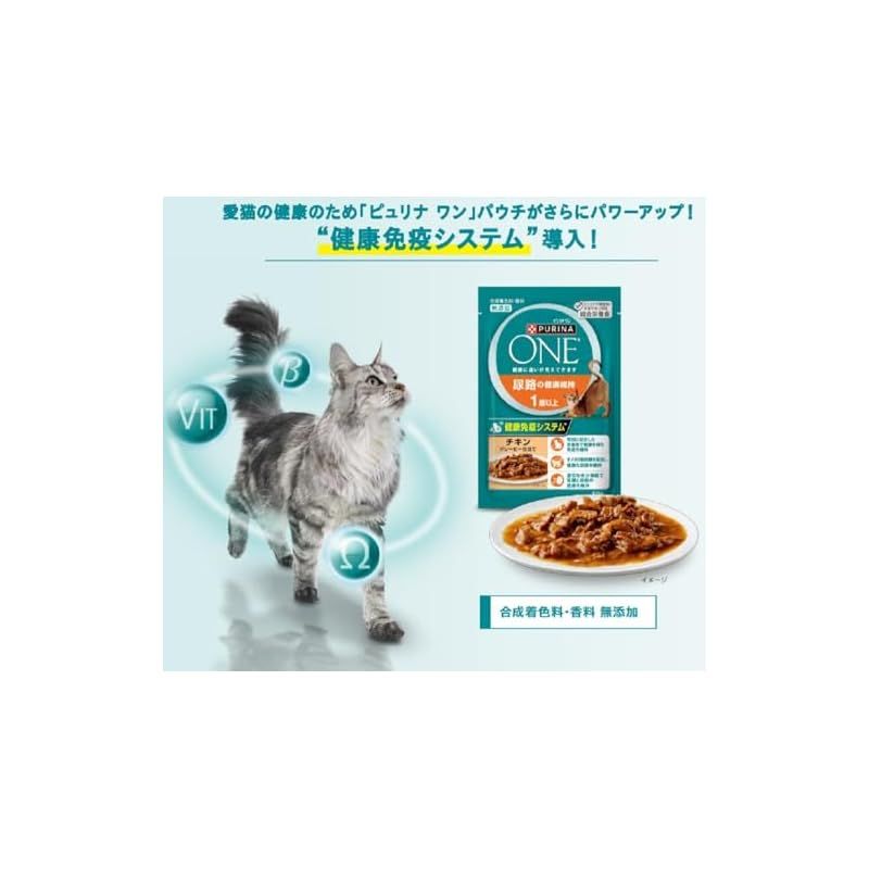 ピュリナワンパウチ 尿路の健康維持 チキングレービー５０ｇ ｘ１２袋 9箱セット ネスレ日本 ピュリナワンキャット パウチ 尿路の健康維持 1歳