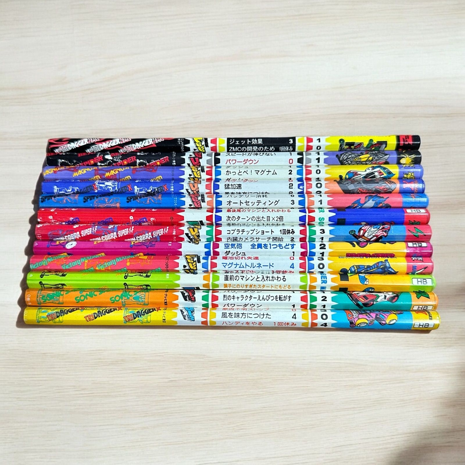 レッツゴー ミニ四駆 バトル鉛筆 12本 文房具 - メルカリ