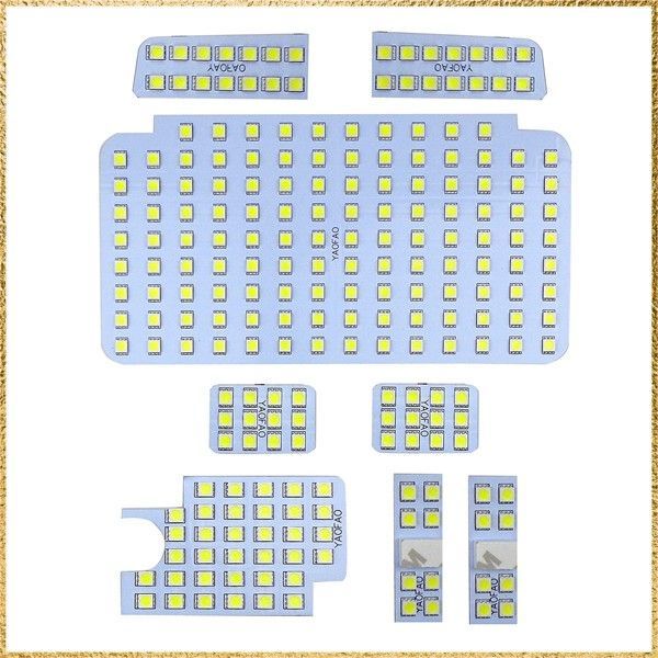 送料無料Size:ハイエース200系 YAOFAO ハイエース200系 4型/5型 スーパーGL用 led ルームランプ 8点セット カスタムパーツ 200系ハイエース/レジアスエース200系(KDH200/TRH200系) 標準/ワイドボディ 4型/5