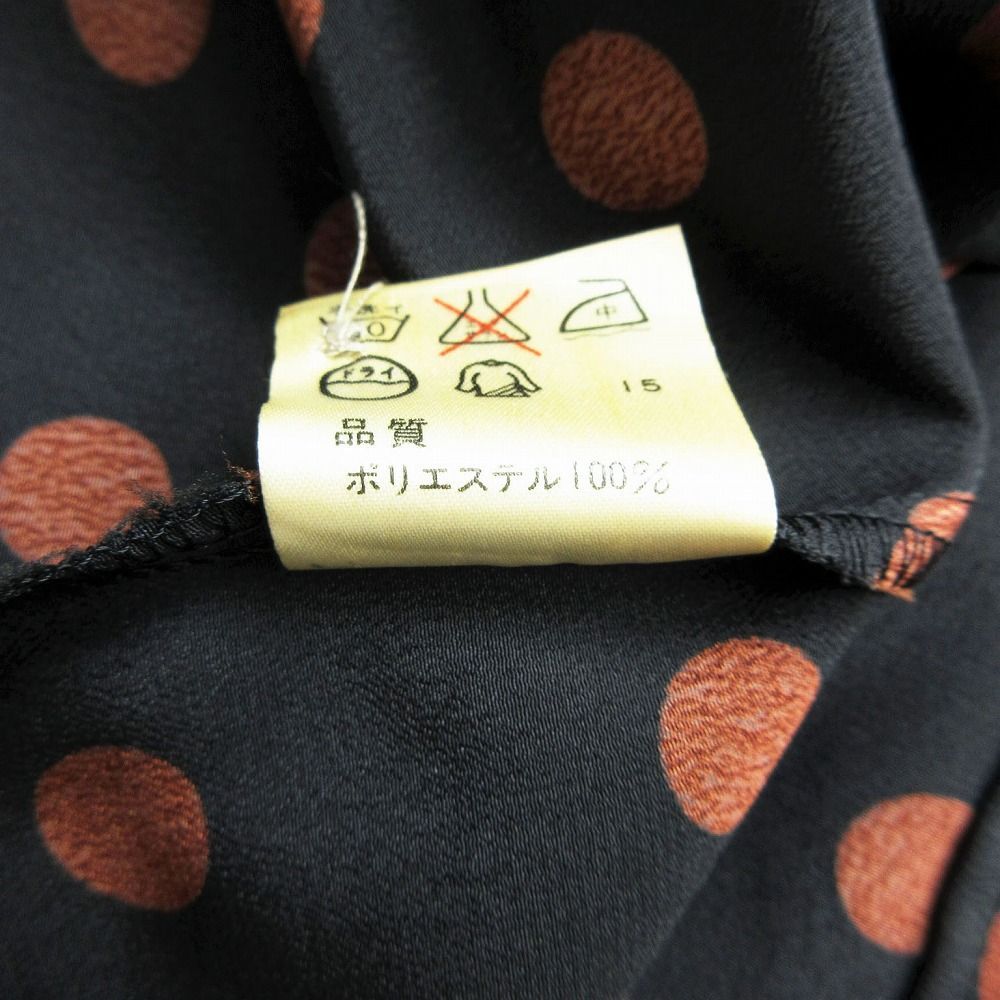 JUNIOR GAULTIER ジャンポールゴルチエ 90s ヴィンテージ ドット柄 シャツ ブラウス サイズM レディース 【中古】 /TNT JUNIOR GAULTIER ジャンポールゴルチエ 90s ヴィンテージ ドット