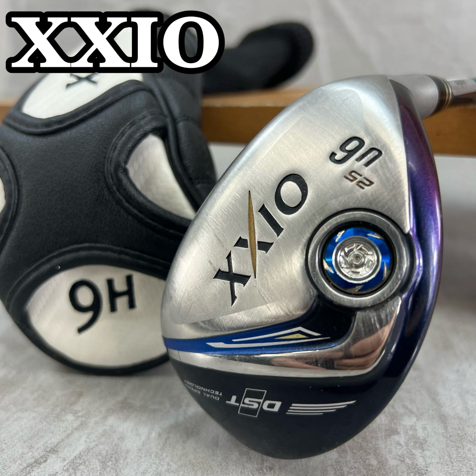 XXIO - XXIO　ゼクシオ　9代目　MP900　メンズゴルフ5UT　カーボン　SR　23°　右利き用　ユーティリティー　ヘッドカバー　39.25インチ ゼクシオ 9代目 MP900 メンズゴルフ 6U R 右利き用