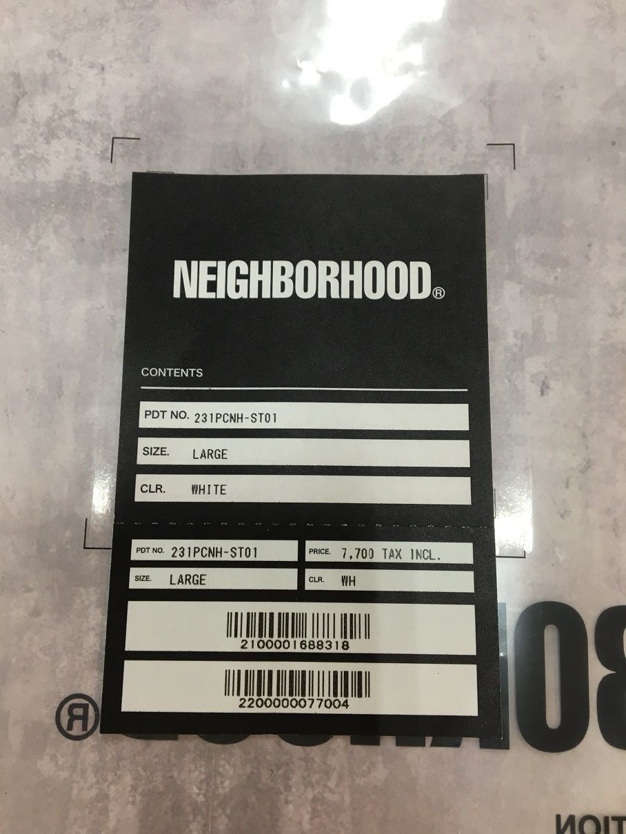 NEIGHBORHOOD NH.TEE SS-1 ネイバーフッド Tシャツ 23ss 231PCNH