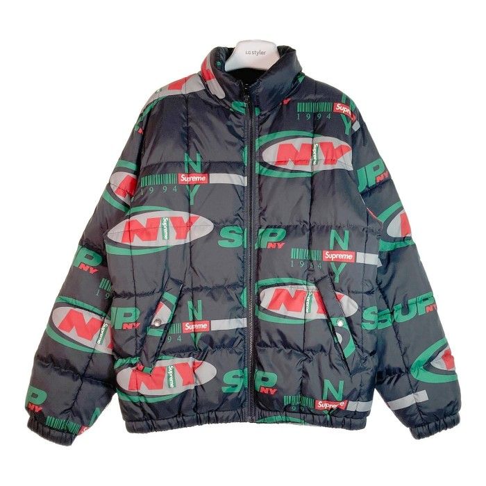 supreme NY reversible puffy jacket 黒S ①