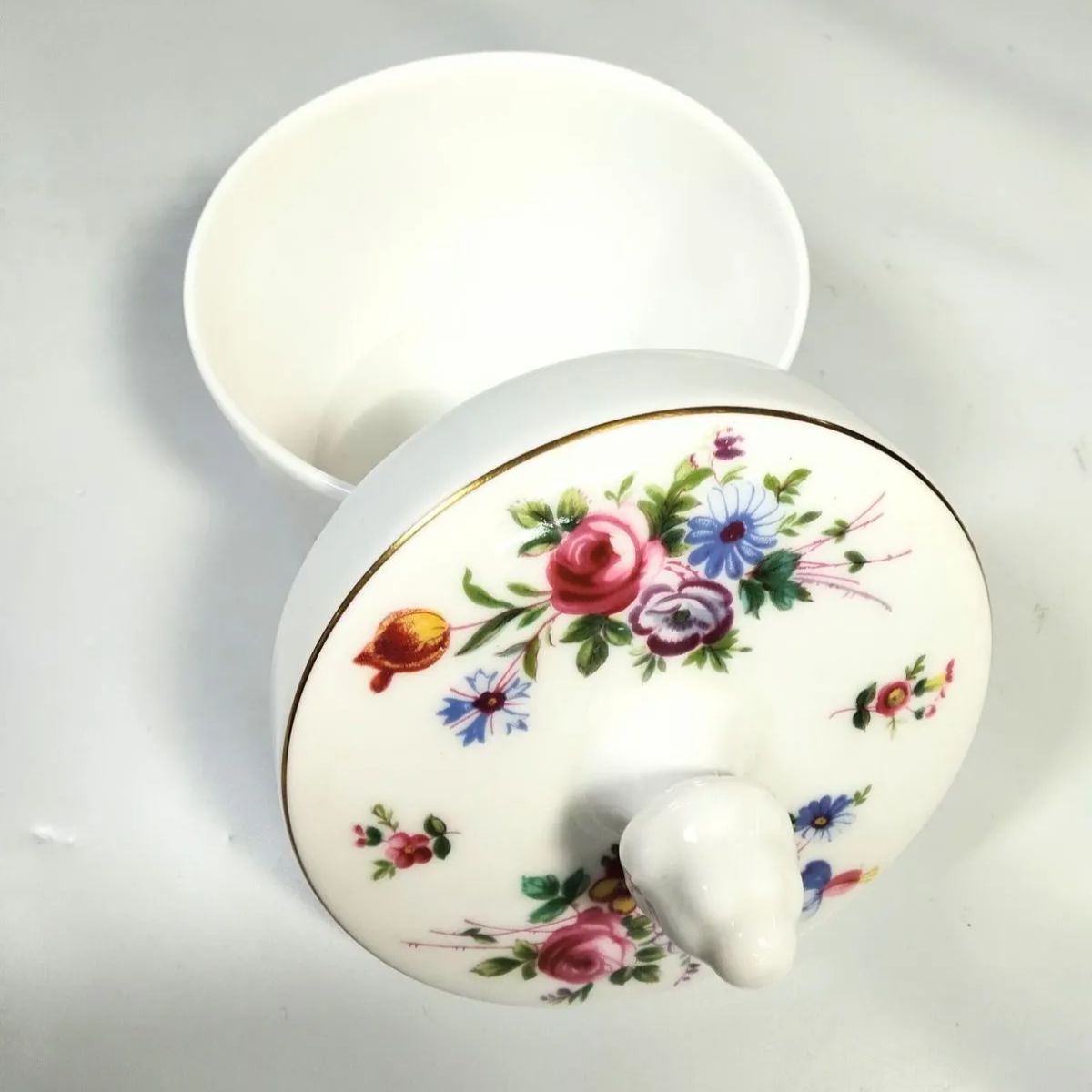 美品】MINTON ミントン マーロウ シュガーポット＆トレー セット 花柄