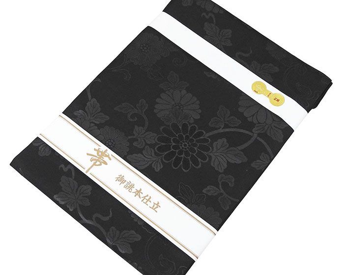 【15本まとめ売り】新品着物帯 正絹シルク黒名古屋帯 伝統的なデザイン喪服礼服 楽天市場】正絹黒共 九寸名古屋帯 喪服帯 綴 冬用 露芝雪輪文