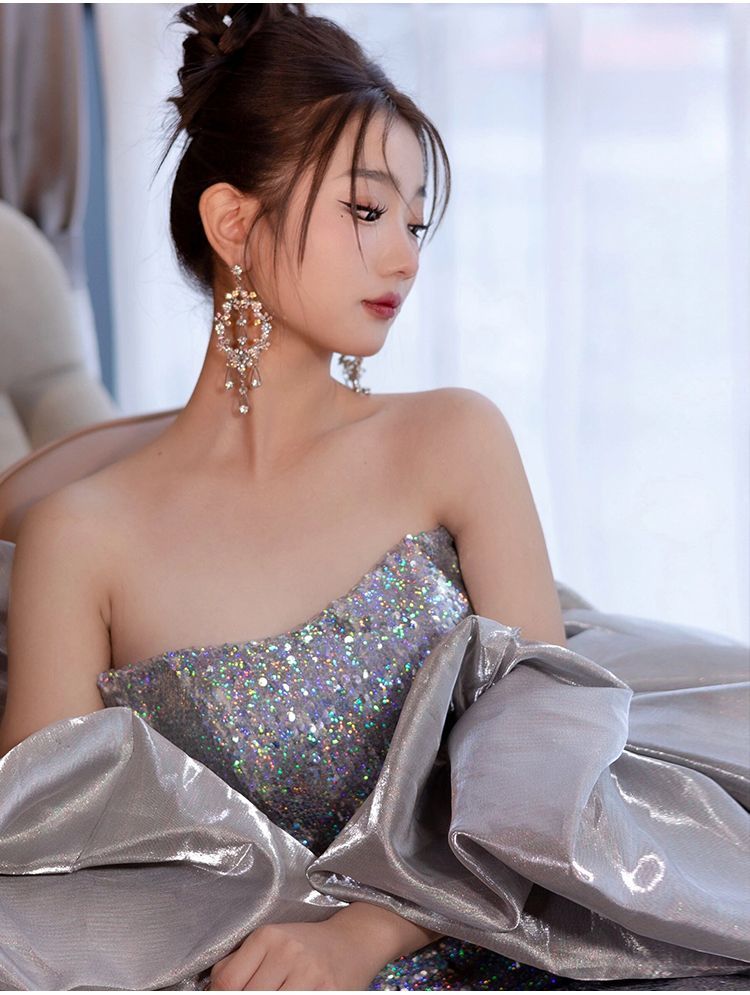 ☘️ ウエディングドレス ドレス 結婚式 披露宴 パーティー 演奏会 発表会 ステージ Y85
