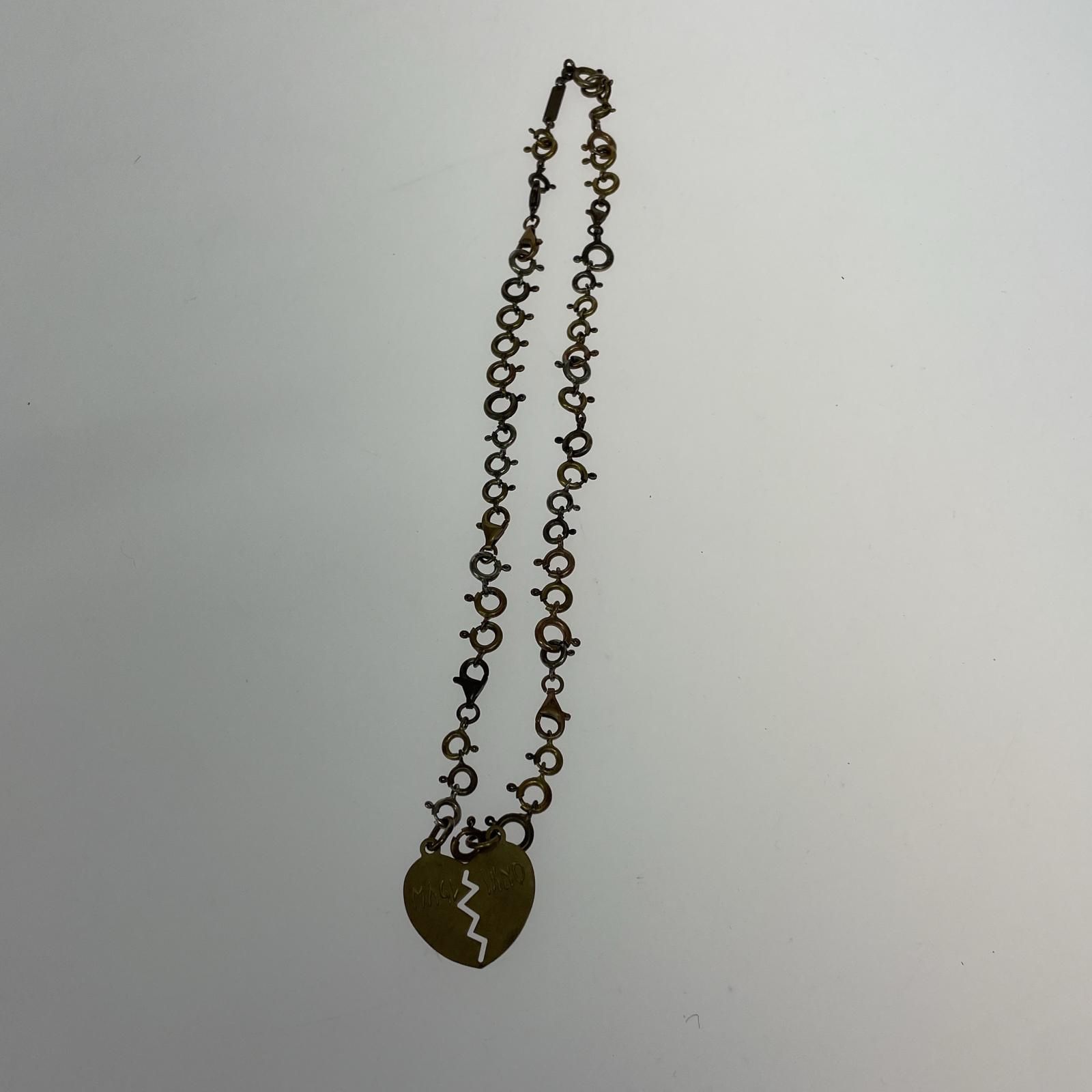 【希少】マリアーノ magliano broken heart necklace MAGLIANO - マリアーノ】Micro Broken Heart necklace