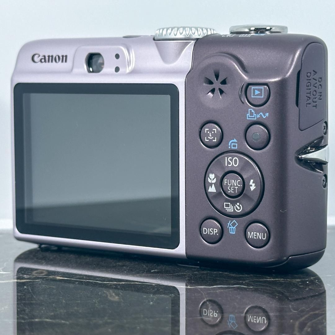 美品】Canon PowerShot A1000 IS 単3電池駆動 キャノン パワー