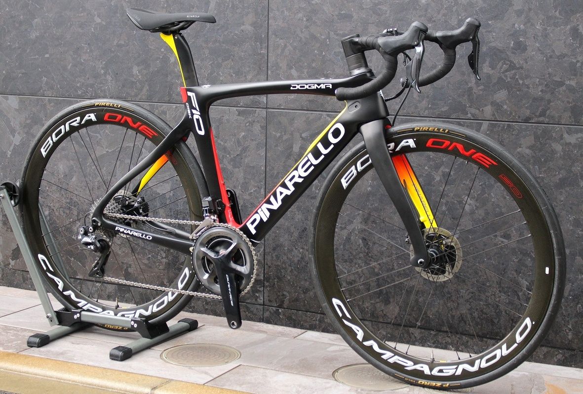 ピナレロ PINARELLO ドグマ DOGMA F10 DISK 2019モデル 500サイズ シマノ デュラエース R9170 11S BORA ONE50 カーボン ロードバイク 【福岡店】