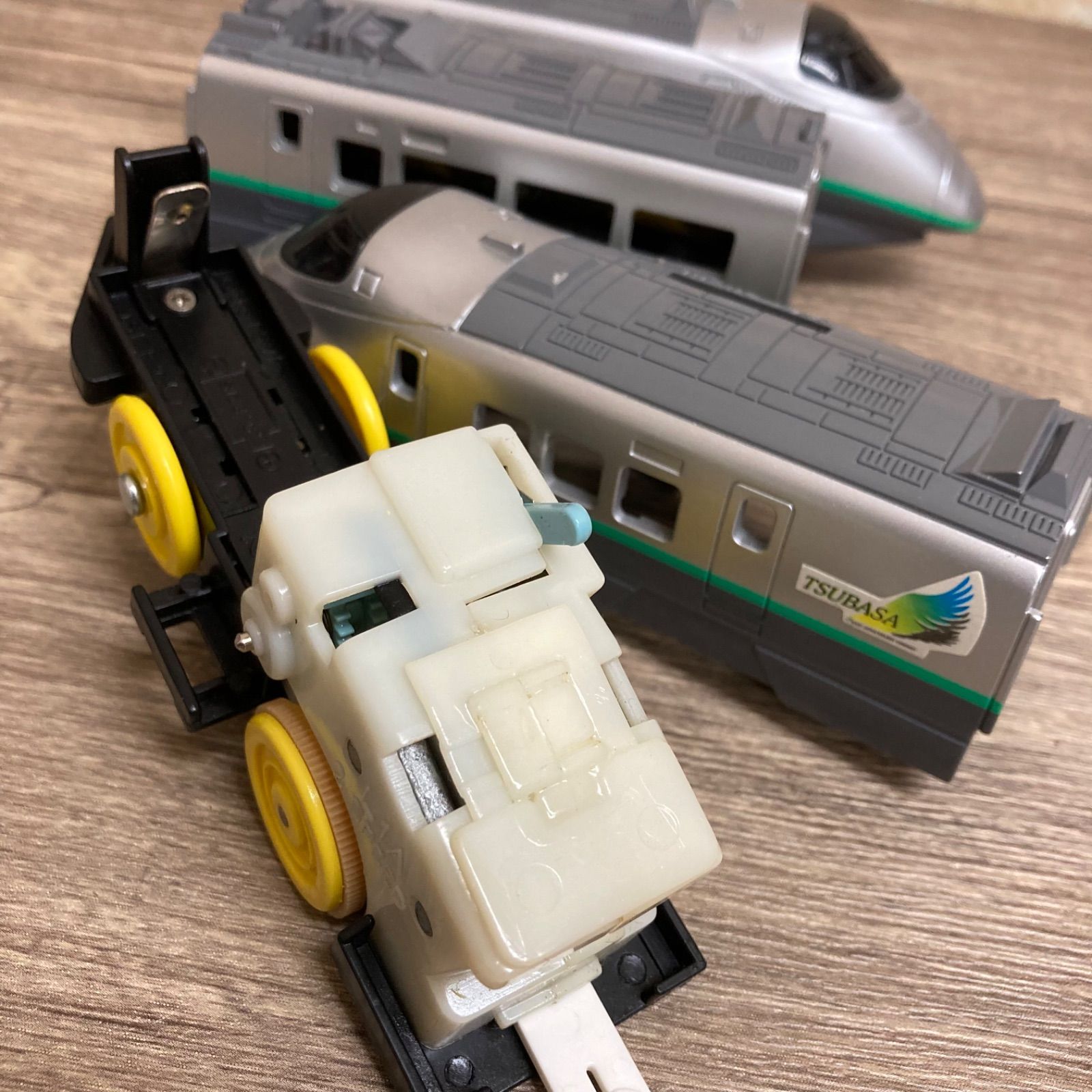 中古プラレール 中古】プラレール 400系新幹線 つばさ - メルカリ