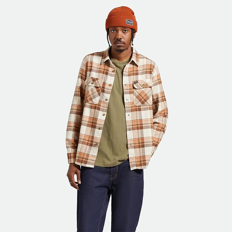 Brixton BUILDERS ビルダーズ フランネルシャツ M Brixton BUILDERS ビルダーズ フランネルシャツ M｜Brixton BUILDERS