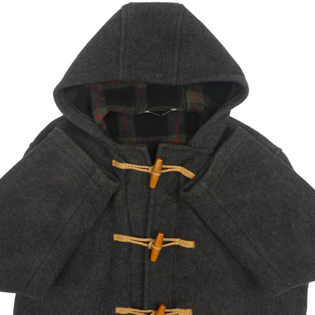 希少☆モンゴメリー　ダッフルコート　90s 英国製　ムーアブルック生地 90's】Old INVERTERE Wool Duffle Coat 
