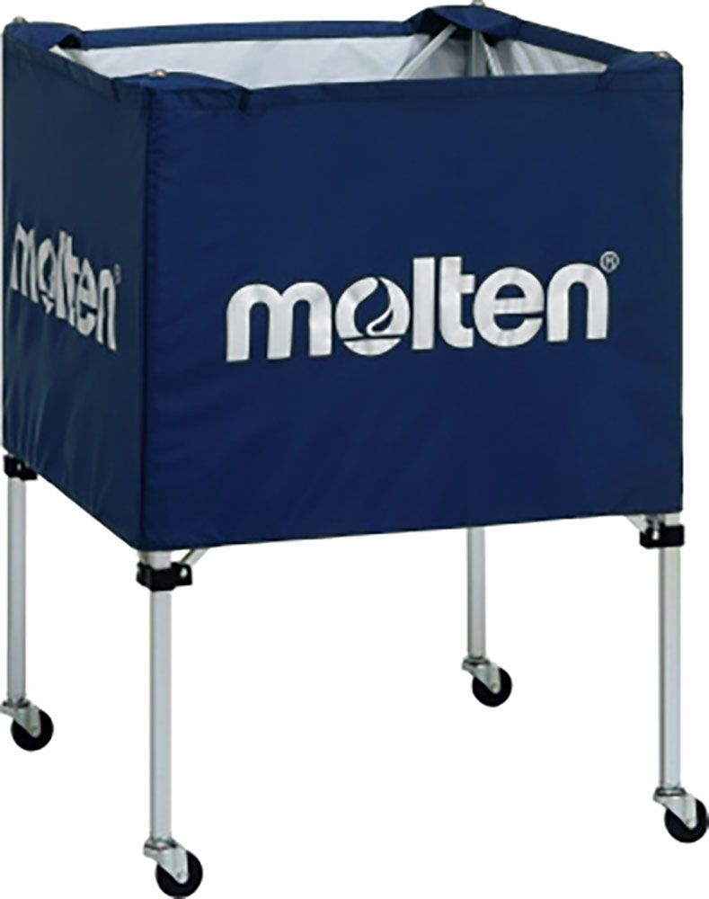 モルテン molten ボールカゴ 中 背高 赤 レッド 屋内使用 バレーボール