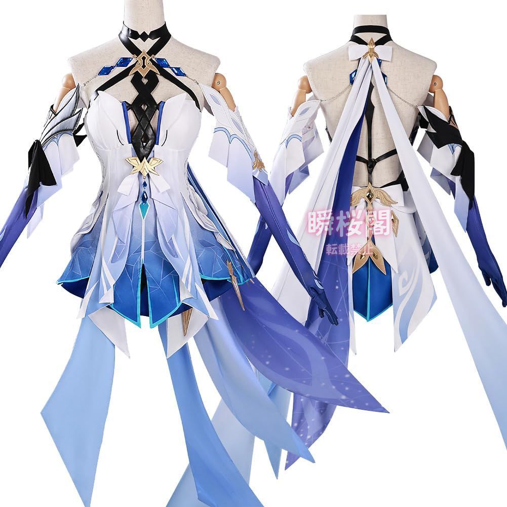 全国送料無料！ ♥ 原神 スカーク コスプレ衣装 ウィッグ付き 全セット コスチューム アクセサリー付き 仮装 変身 ハロウイーン クリスマス 学園祭 ハロウィン CS0923BJ 一般家庭用