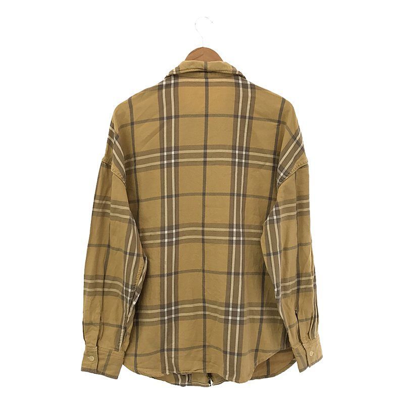 新品‼️DeuxiemeClasseチェックZIPシャツジャケット Deuxieme Classe / ドゥーズィエムクラス | チェックZIPシャツ