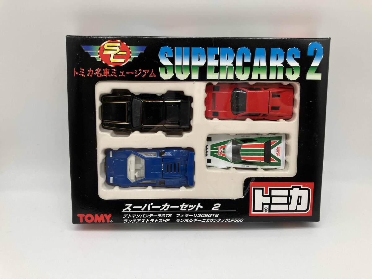 トミカ スーパーカーセット トミカ名車ミュージアム トミカ スｰパｰカｰセット2 トミカ名車ミュｰジアム トミー - メルカリ