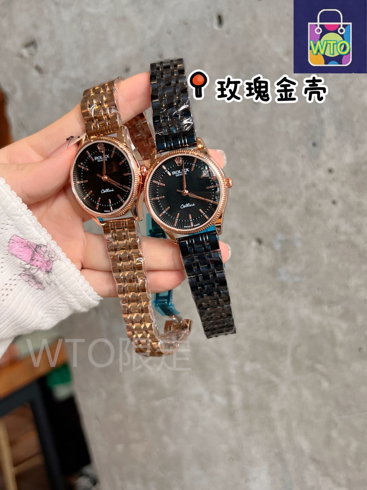 今日特価】Rolex ロレックス 優雅なデザインに蝶形バックルを